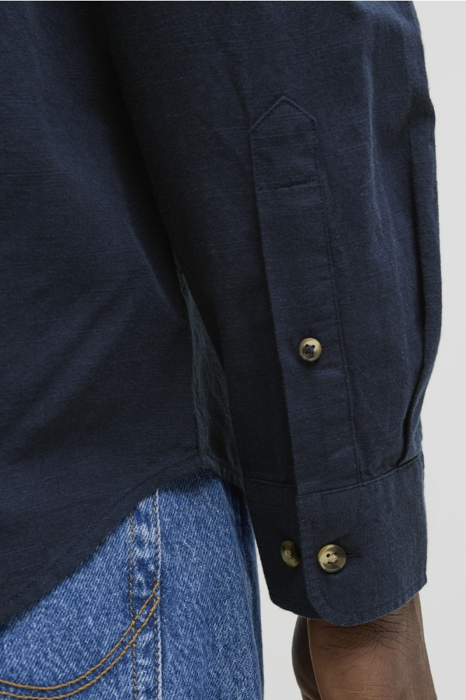 JJESUMMER SHIRT LS SN 12269315 NAVY BLAZER